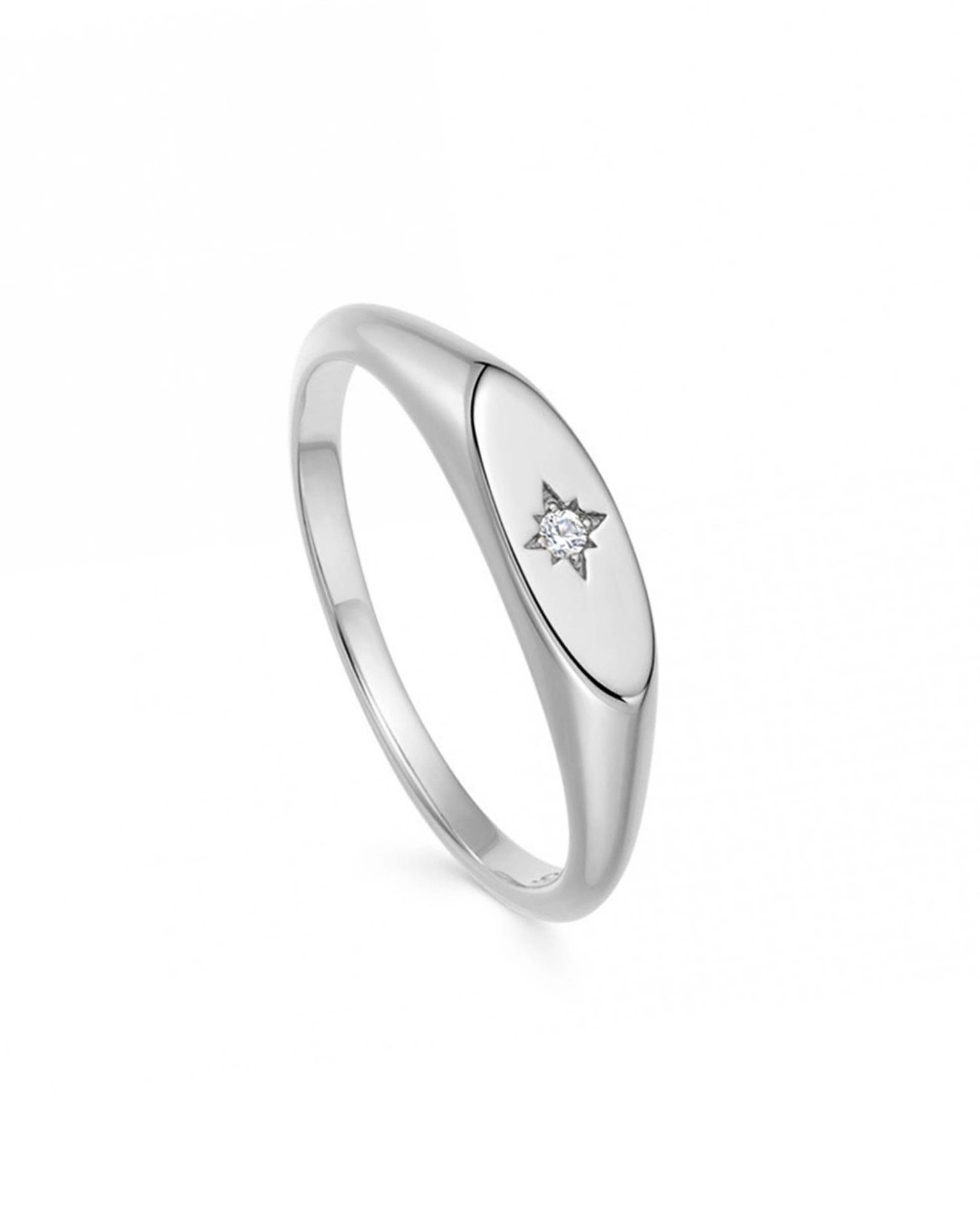 アクセサリー CALEE SILVER STAR NARROW RING CALEE SILVER STAR NARROW RING