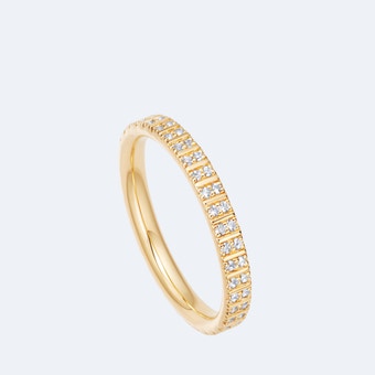 Celestial Astra Double Eternity Ring
