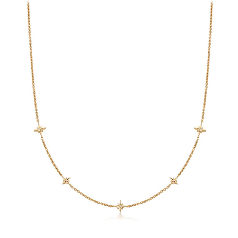 Celestial Necklace and Earring Stack