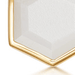 Gold Deco Moonstone Pendant Necklace