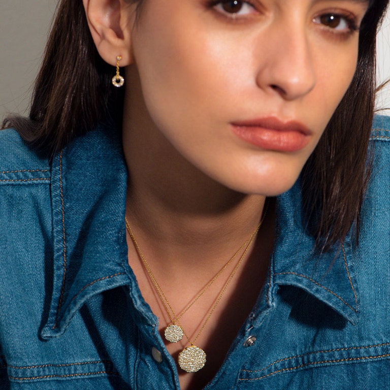Interstellar Locket | 14 Ct Yellow Gold