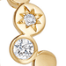 Polaris North Star White Sapphire Ring