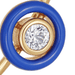 Gold Cirque Blue Enamel Ring
