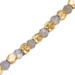 North Star and Mini Biography Iolite Necklace in Yellow Gold Vermeil