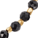 Gold Biography Orbit Black Spinel Bracelet