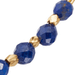 Orbit and Biography Lapis Bracelet in Yellow Gold Vermeil