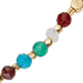 Gold Biography Orbit Rainbow Star Set Necklace