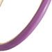Gold Cirque Half Eternity Purple Enamel Ring