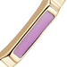 Aubar Hoop Earrings Purple Enamel