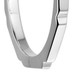 Silver Aubar Hoop Earrings
