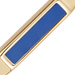 Aubar Stud Earrings Blue Enamel