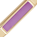 Aubar Stud Earrings Purple Enamel