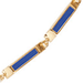 Aubar Necklace Blue Enamel