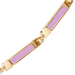 Aubar Necklace Purple Enamel