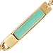 Aubar Bracelet Half-Full Green Enamel