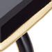 Gold Ottima Black Onyx Slice Enamel Ring 