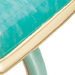 Gold Ottima Amazonite Slice Enamel Ring 