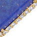 Gold Ottima Lapis Slice Landscape Ring 