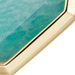 Gold Ottima Amazonite Pendant Necklace