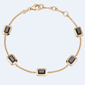 Black Onyx Tennis Bracelet - One Size