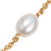 Gold Celestial Pearl Chain Necklace