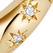 Gold Celestial Mini Tiny Star Huggie Earrings