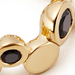 Gold Polaris Black Spinel Ear Cuff