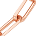 Rose Gold Celestial Square Link Necklace