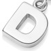 Silver Initial 'D' Biography Charm