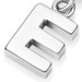 Silver Initial 'E' Biography Charm