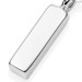 Silver Initial 'I' Biography Charm