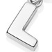 Silver Initial 'L' Biography Charm