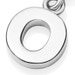 Silver Initial 'O' Biography Charm