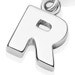 Silver Initial 'R' Biography Charm