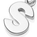 Silver Initial 'S' Biography Charm