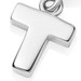 Silver Initial 'T' Biography Charm