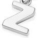 Silver Initial 'Z' Biography Charm