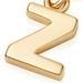 Gold Initial 'Z' Biography Charm