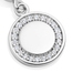 Silver Biography Cosmos Charm
