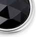 Silver Biography Black Onyx Charm