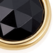 Black Onyx Biography Charm in Yellow Gold Vermeil
