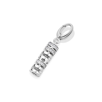 Silver Biography Double Happiness  Charm