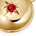 Carnelian Biography July Birthstone Locket Charm