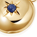 Lapis Biography September Birthstone Locket Charm