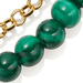 Gold Biography Malachite Bracelet