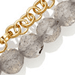 Gold Biography Labradorite Bracelet