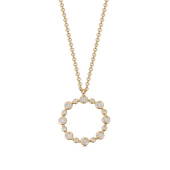 Solid Gold Icon Nova Lab Grown Diamond Pendant