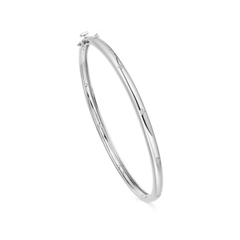 Silver Celestial Orion Bangle