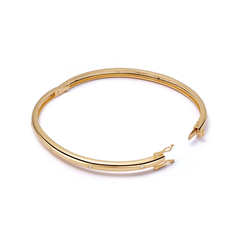 Gold Celestial Orion Bangle