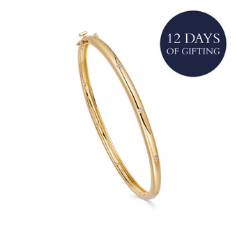 Gold Celestial Orion Bangle